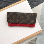 LV Woody Glasses Case Monogram Red