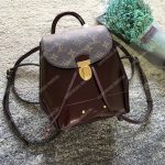 LV Hot Springs Backpack Patent Leather