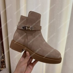 Hermes Veo Ankle Boot Baige - Image 3