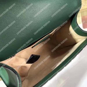 Gucci Padlock Small Signature Shoulder Bag Emerald Green - Image 7