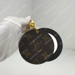 LV Mirror Bag Charm & Key Holder Monogram/Black