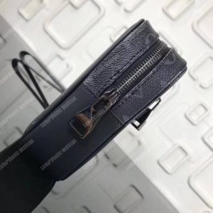 LV Kasai Clutch Monogram Eclipse - Image 9