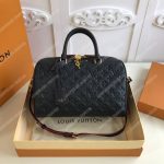LV Speedy Bandouliere 30 Monogram Empreinte Leather Noir