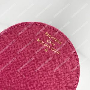 LV Mirror Bag Charm & Key Holder Monogram/Fuchsia - Image 6