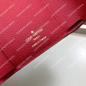 LV Pallas Compact Wallet Monogram Cerise Red - Image 8