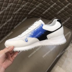 LV Run Away Sneaker Blue - Image 8