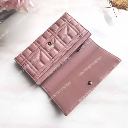 Gucci GG Marmont Quilted Continental Wallet Dusty Pink - Image 3
