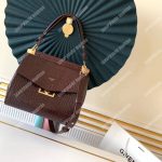 Givenchy Medium Mystic Bag In Crocodile-Effect Leather Brown