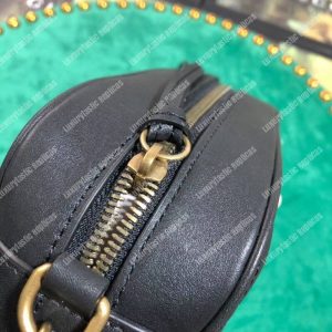 Gucci GG Marmont Small Matelassé Shoulder Bag With Pearls Black - Image 5