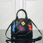 LV Alma BB Epi Leather Trunk-Maker Black