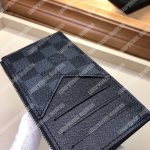 LV Coin Card Holder Damier Graphite Canvas