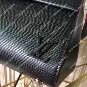 LV Cluny BB Bag Epi Leather Noir Rose - Image 10