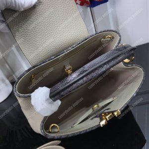 LV Capucines BB Taurillon Python Gris - Image 7
