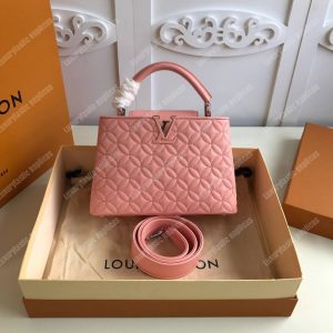 LV Capucines BB Rose Sweet - Image 3