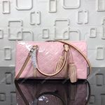 LV Monogram Vernis Neo Triangle Bag Pink