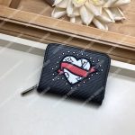 LV Special Edition Zippy Coin Purse Epi Leather Black