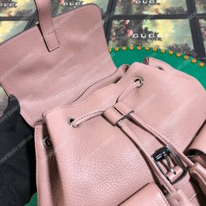 Gucci Leather Bamboo Tassel Backpack Magnolia - Image 3