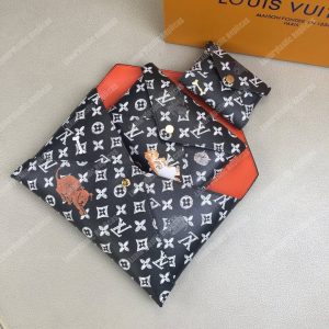 LV Pochette Kirigami Catogram Black / Orange - Image 6