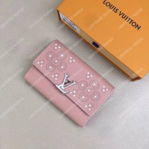 LV Compact Wallet Taurillion Leather Magnolia - Image 10