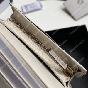 Gucci Leather Card Case With Double G Off-White - Image 6