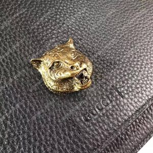 Gucci Animalier Leather Messenger Bag - Image 6