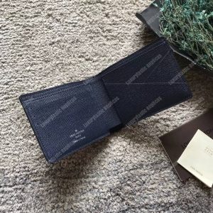 LV Multiple Wallet Epi Leather Noir Initial - Image 10