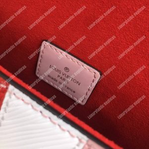 LV Cluny MM Epi Leather Rose Ballerine - Image 10