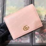Gucci Leather Card Case Light Pink