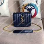 Saint Laurent Vicky Medium Navy