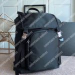 Prada Technical Fabric Backpack Black