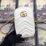 Gucci GG Marmont mini bag white
