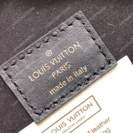 LV Boite Chapeau Souple Monogram Vernis Leather Noir - Image 7