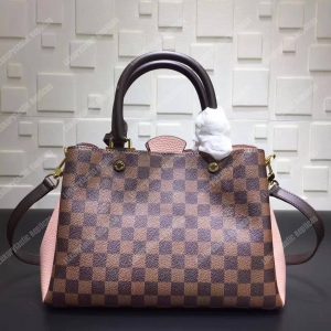 LV Brittany Damier Ebene Canvas Magnolia - Image 11
