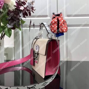 LV Spring Street Monogram Vernis Creme Beige - Image 3