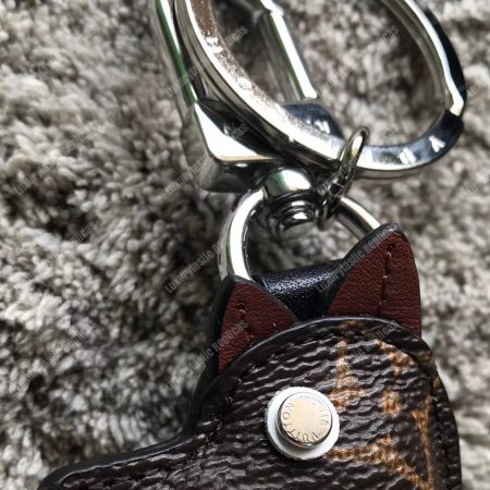 LV Dog Bag Charm and Key Holder - Image 7