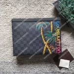 LV Pochette Voyage Damier Graphite Spring-Summer 2018