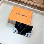 LV Venice Card Holder Patent Leather Monogram Black