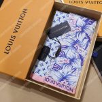 LV Monokinawa Bandeau Blue Hawaiian Floral Monogram Silk Spring 2018