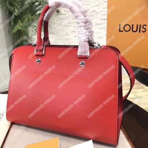 LV Epi Vaneau MM Bag Epi Leather Red - Image 8