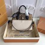 LV City Steamer PM Python Beige Snow