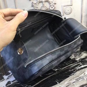 LV King Size Toiletry Bag Damier Graphite - Image 7