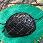 Gucci Laminated Leather Mini Bag Black