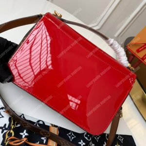 LV Cherrywood BB Smooth Patent Monogram Scarlet - Image 3