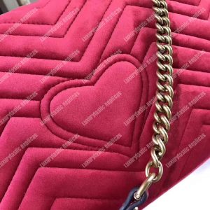 Gucci GG Marmont Medium Velvet Bag Angry Cat - Image 8