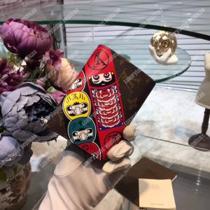 LV Kabuki Victorine Wallet Monogram Canvas - Image 9