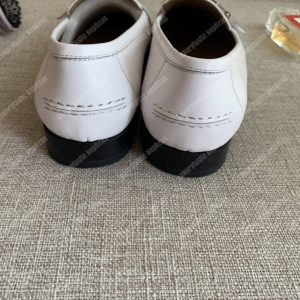 Hermes H Buckle Loafer White - Image 5