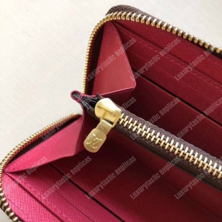LV Clemence Wallet Monogram Freesia - Image 10