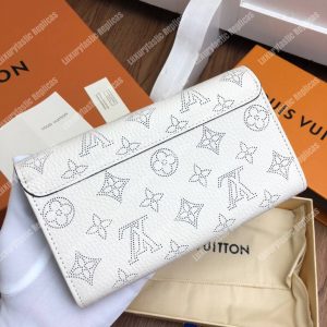 LV Iris Wallet Mahina Leather Ivory - Image 3