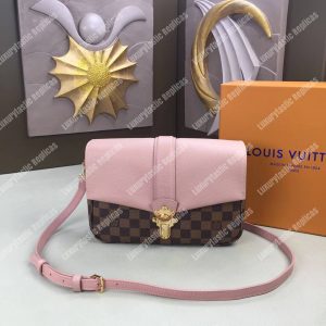 LV Clapton PM Damier Ebene Magnolia - Image 10