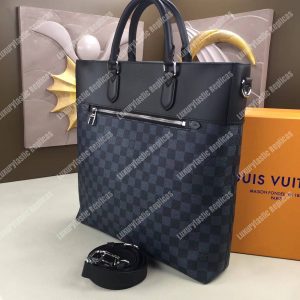 LV Newport Tote Damier Cobalt Canvas - Image 10
